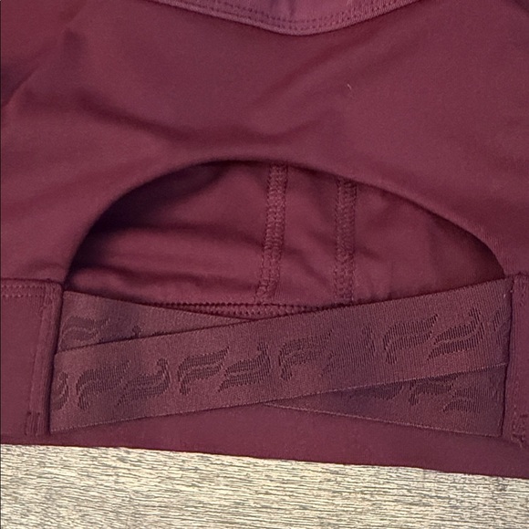Fabletics Deep Red Sports Bra - Picture 5 of 5
